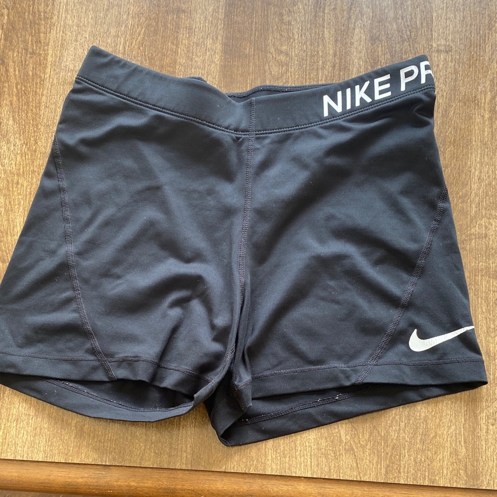 Nike Pro Women's Athletic Black Shorts